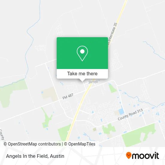 Angels In the Field map