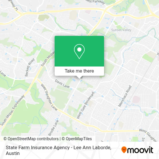 State Farm Insurance Agency - Lee Ann Laborde map