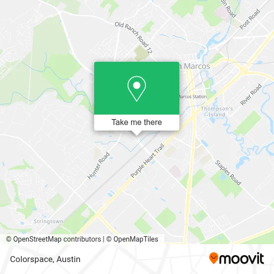 Colorspace map