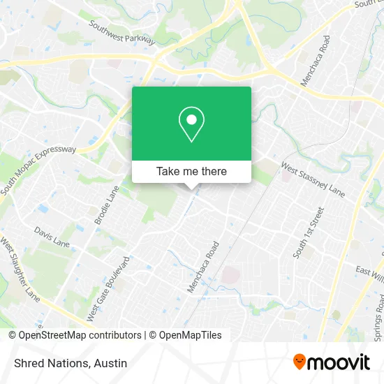 Shred Nations map