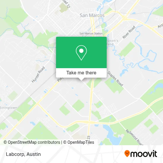 Labcorp map