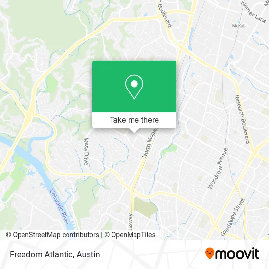 Freedom Atlantic map
