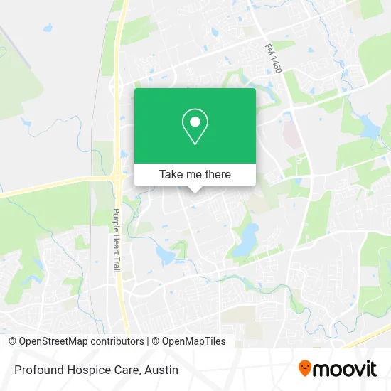 Profound Hospice Care map