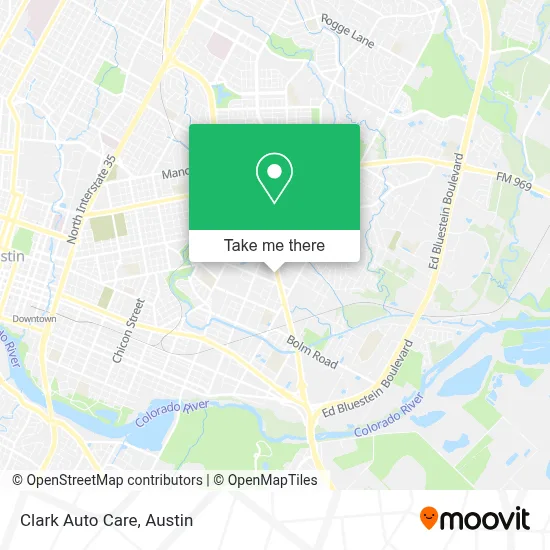 Clark Auto Care map