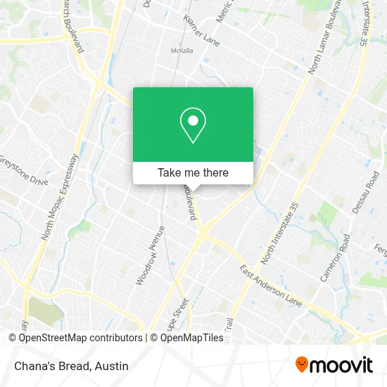 Chana's Bread map