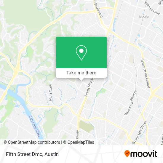 Fifth Street Dmc map