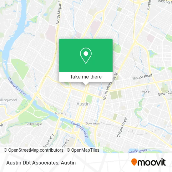 Austin Dbt Associates map