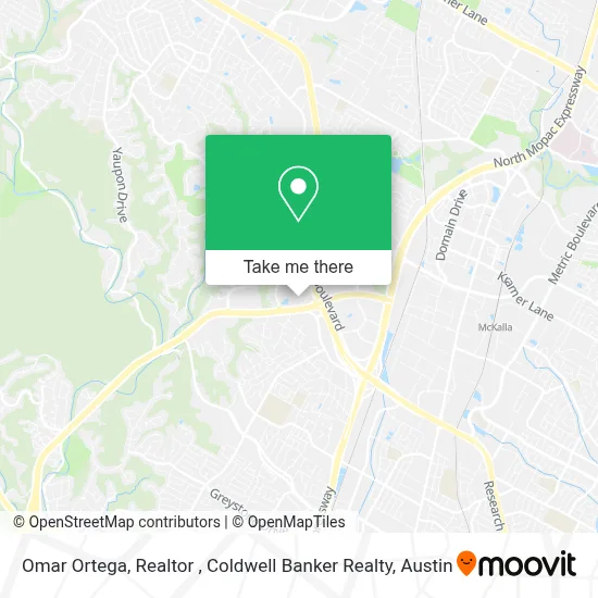 Omar Ortega, Realtor , Coldwell Banker Realty map