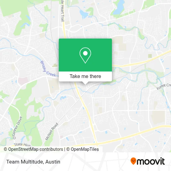 Team Multitude map