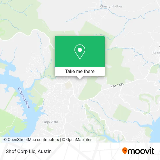 Shof Corp Llc map