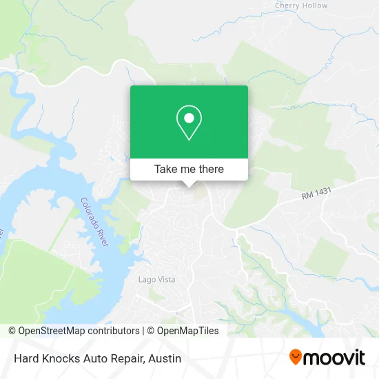 Hard Knocks Auto Repair map
