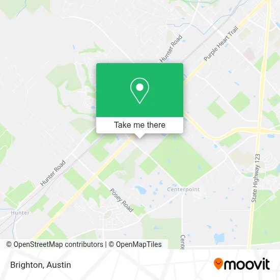 Brighton map