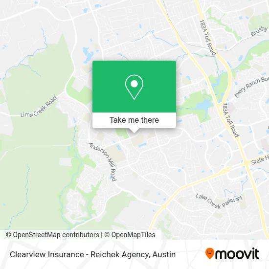 Clearview Insurance - Reichek Agency map