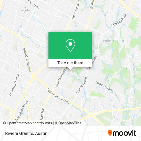Riviera Granite map