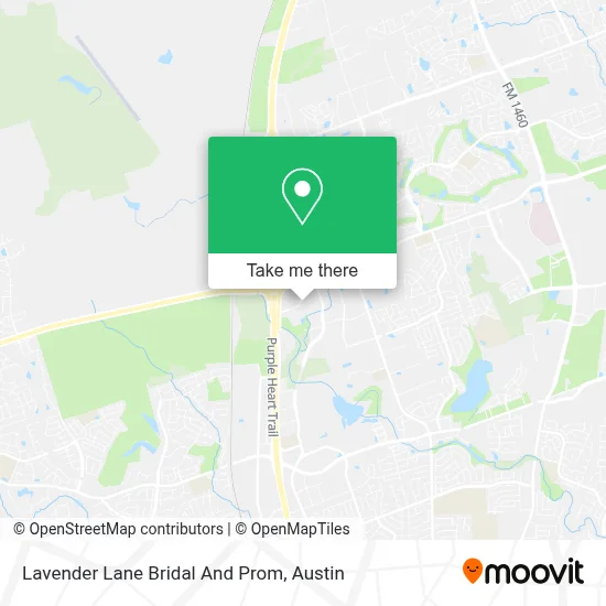 Lavender Lane Bridal And Prom map