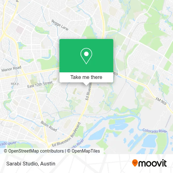 Sarabi Studio map