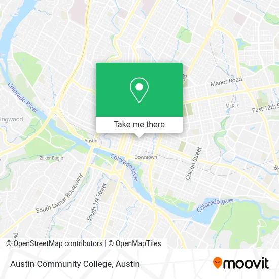 Austin Community College map