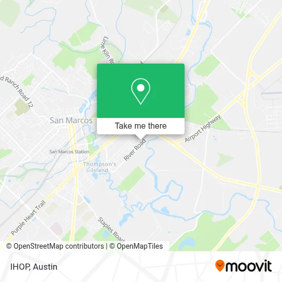 I Hop map