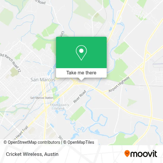 Cricket Wireless map