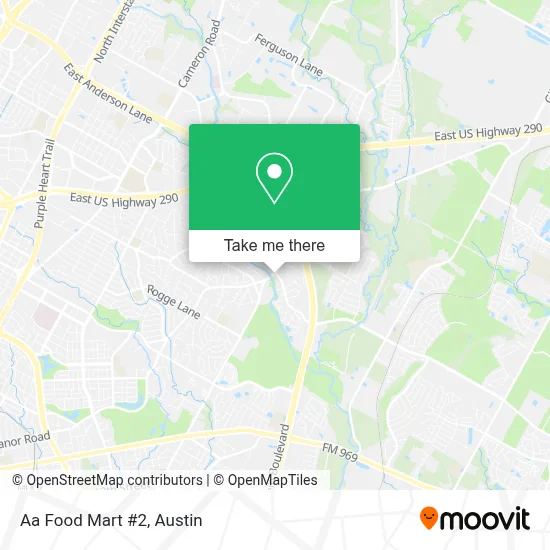 Aa Food Mart #2 map