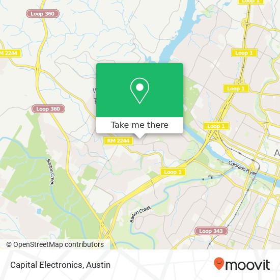 Capital Electronics map