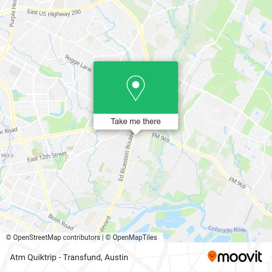 Atm Quiktrip - Transfund map