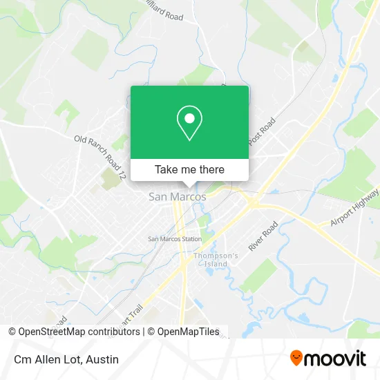Cm Allen Lot map