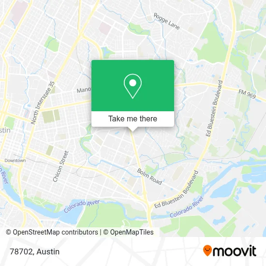 78702 map