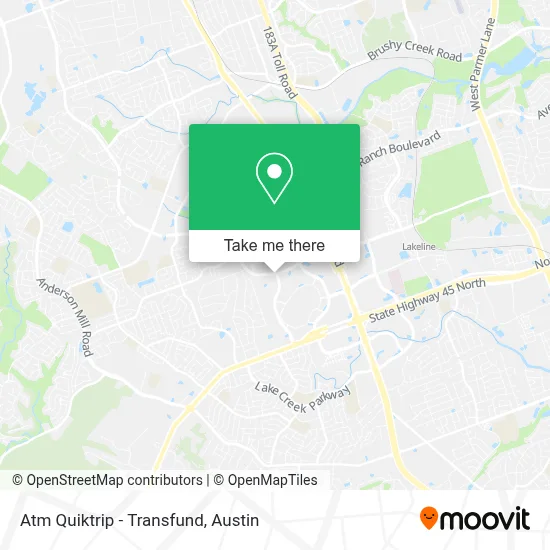 Atm Quiktrip - Transfund map