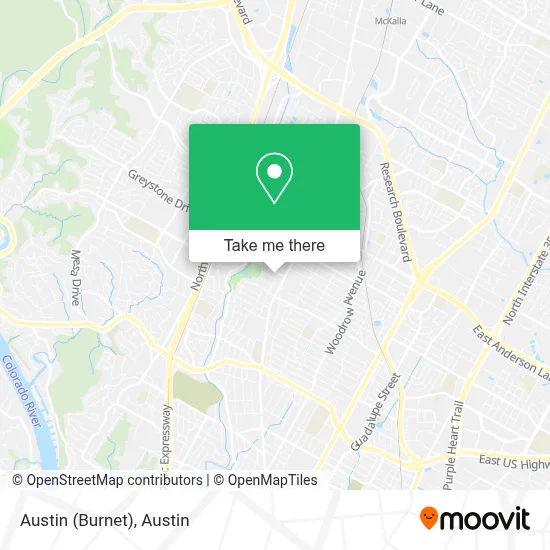 Austin (Burnet) map