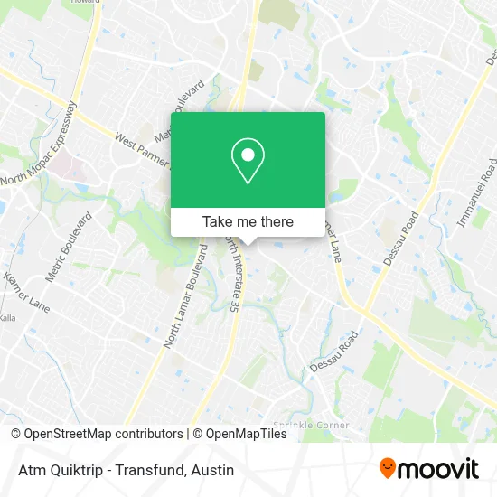 Atm Quiktrip - Transfund map