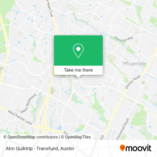 Atm Quiktrip - Transfund map