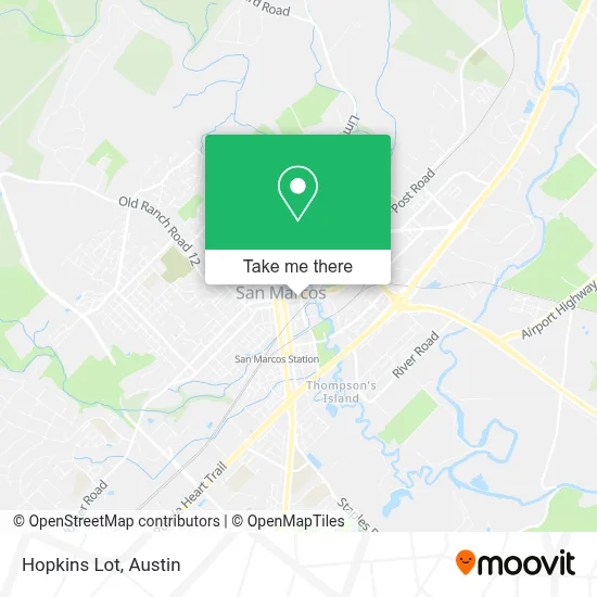 Hopkins Lot map