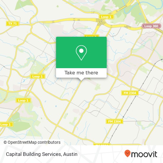 Capital Building Services map