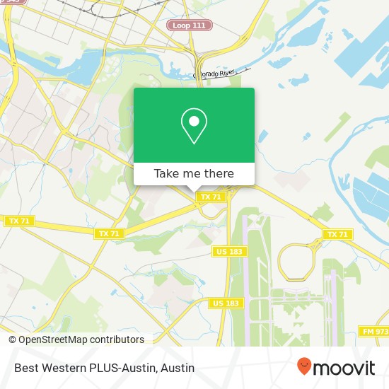 Mapa de Best Western PLUS-Austin