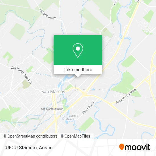 UFCU Stadium map