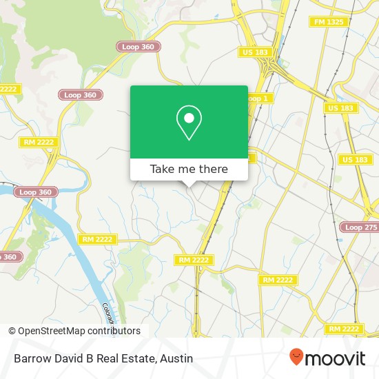 Mapa de Barrow David B Real Estate