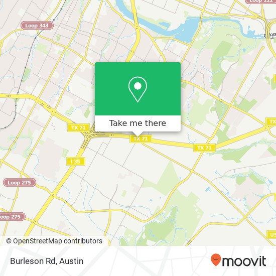 Burleson Rd map