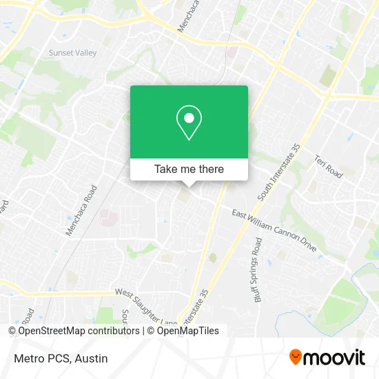 Metro PCS map