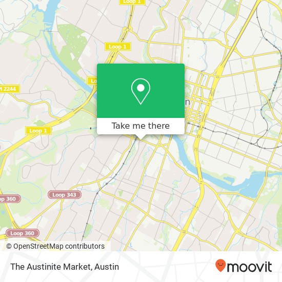 Mapa de The Austinite Market