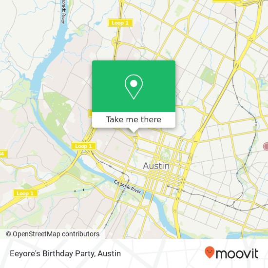 Eeyore's Birthday Party map