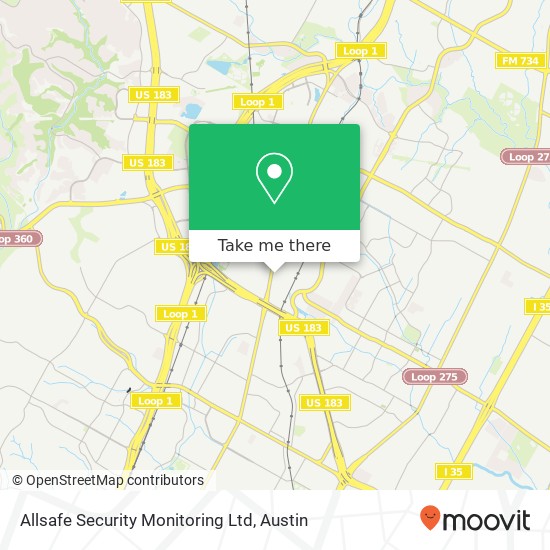 Mapa de Allsafe Security Monitoring Ltd