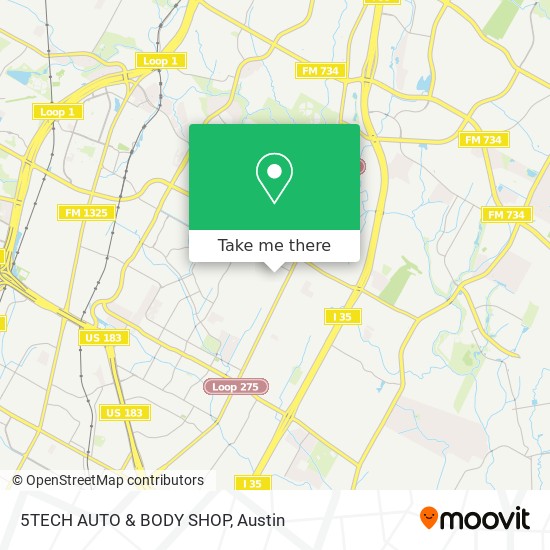 5TECH AUTO & BODY SHOP map