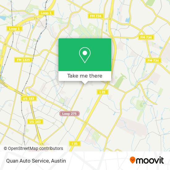 Quan Auto Service map