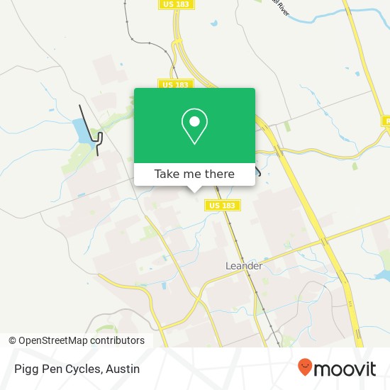 Pigg Pen Cycles map