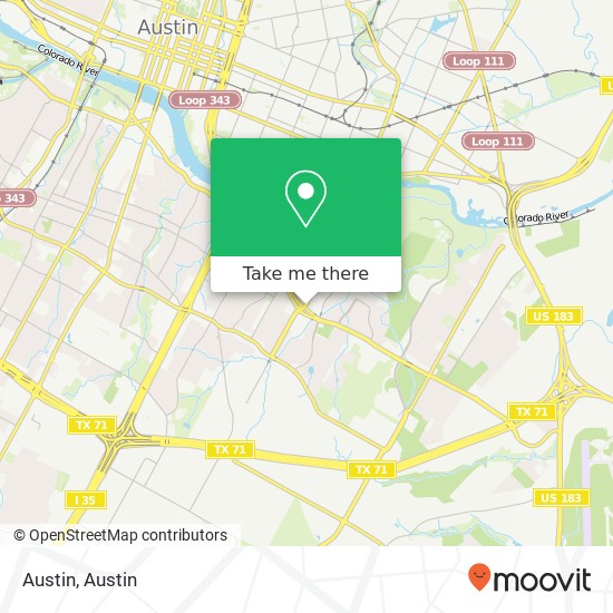 Austin map