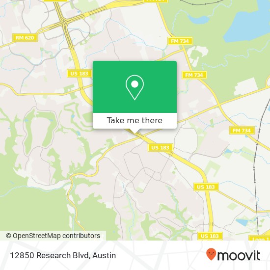 12850 Research Blvd map