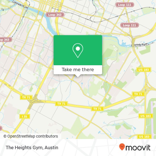 The Heights Gym map