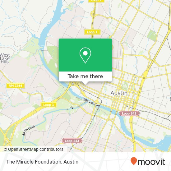 The Miracle Foundation map