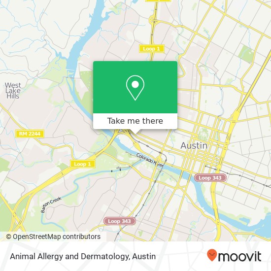 Mapa de Animal Allergy and Dermatology